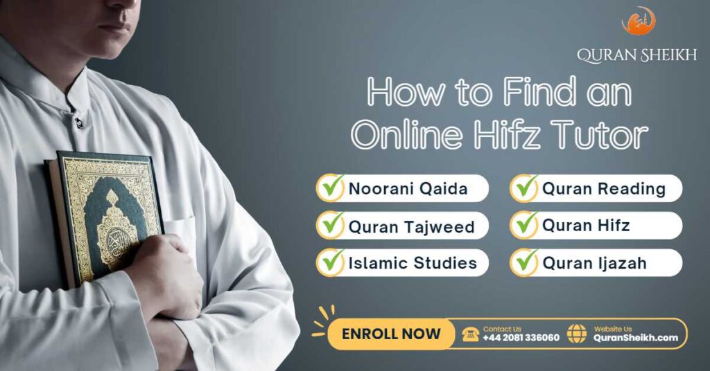 How to Find an Online Hifz Tutor