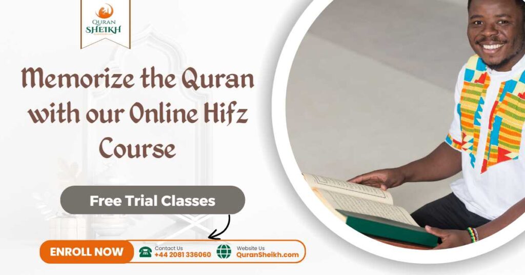 Memorize the Quran with our online Hifz course featuring certified tutors, personalized study plans, flexible schedules, and interactive tools.