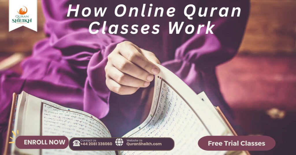 Online Classes of Quran with Experienced Teachers 4 How Online Quran Classes Work