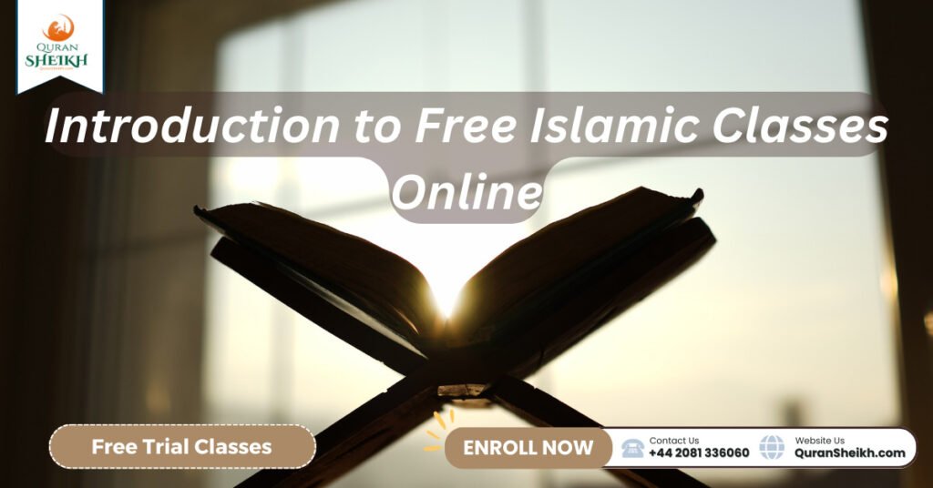 Introduction to Free Islamic Classes Online