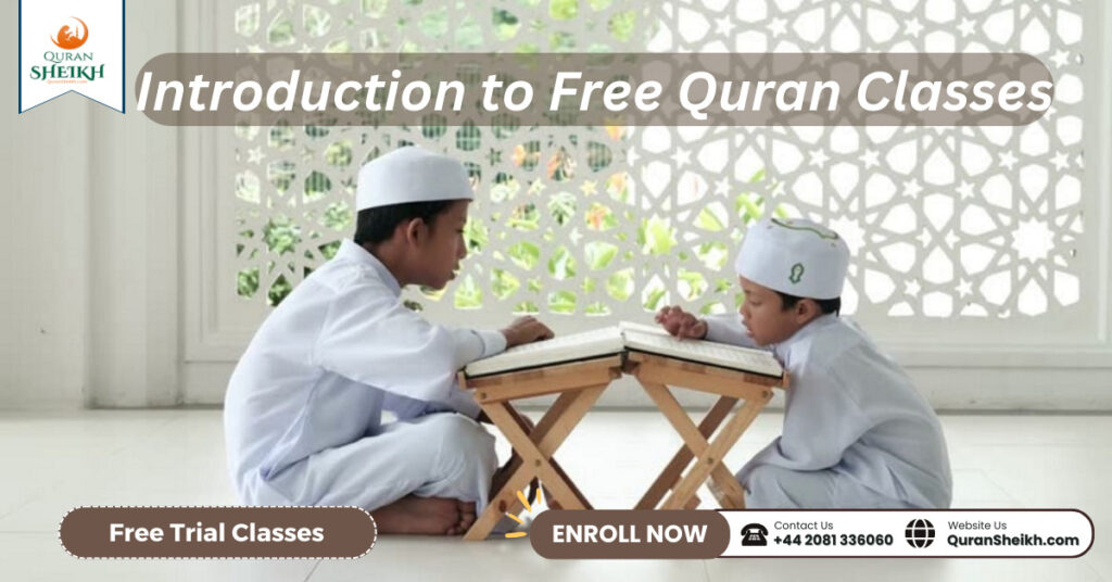 Free Quran Classes 2 Introduction to Free Quran Classes