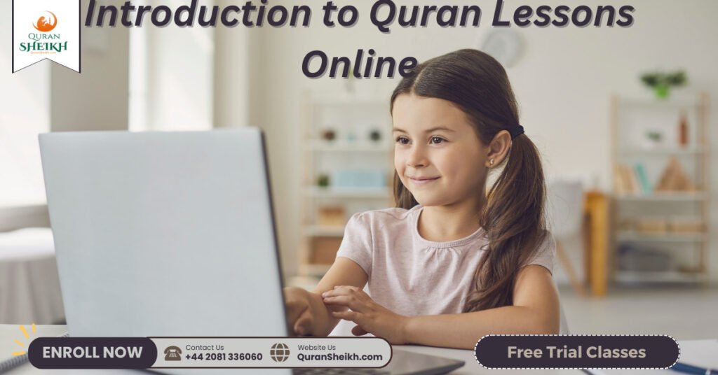 Introduction to Quran Lessons Online