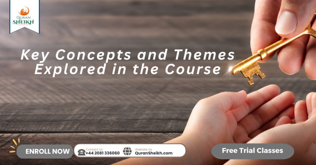 Key Concepts and Themes Explored in the Course