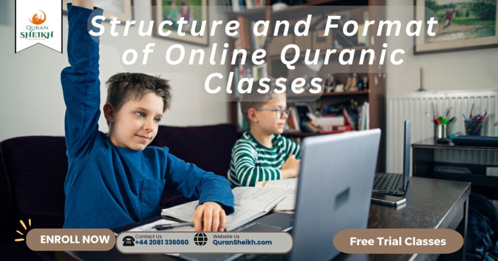 Online Quranic classes with World-Class Teachers 4 Structure and Format of Online Quranic Classes
