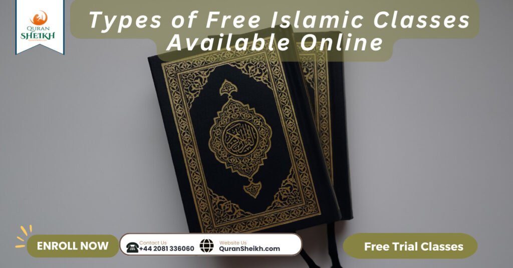 Types of Free Islamic Classes Available Online