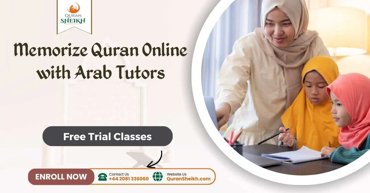 Memorize Quran Online with Arab tutors