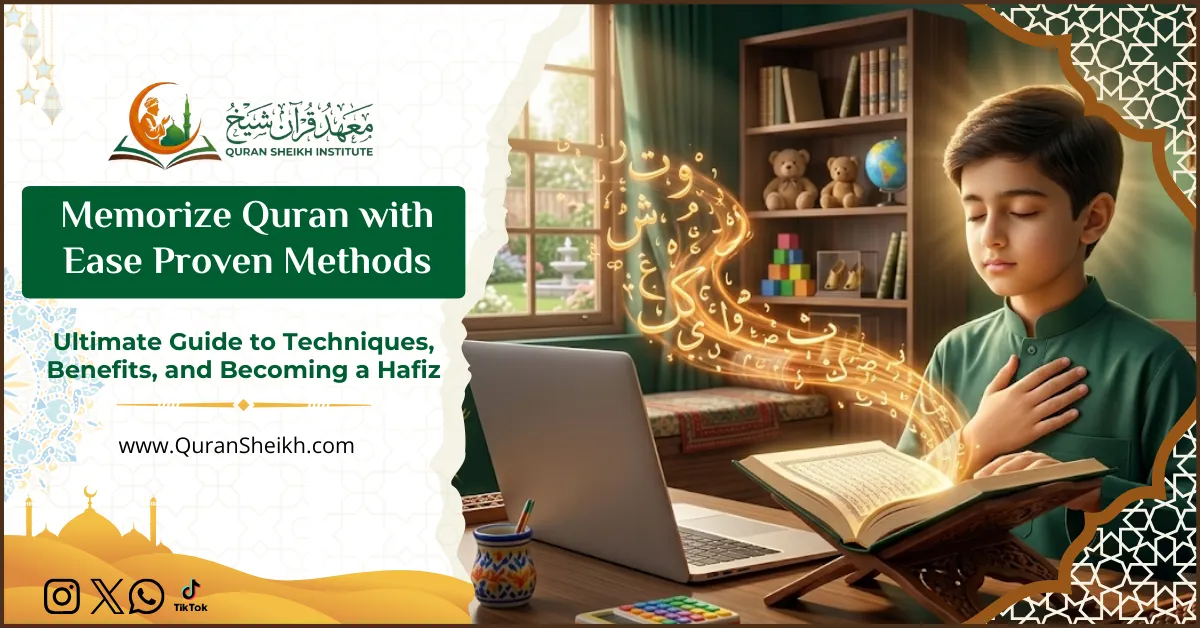 Memorize Quran: Ultimate Guide to Techniques, Benefits, and Becoming a Hafiz 1 Memorize Quran Ultimate Guide to Techniques, Benefits, and Becoming a Hafiz