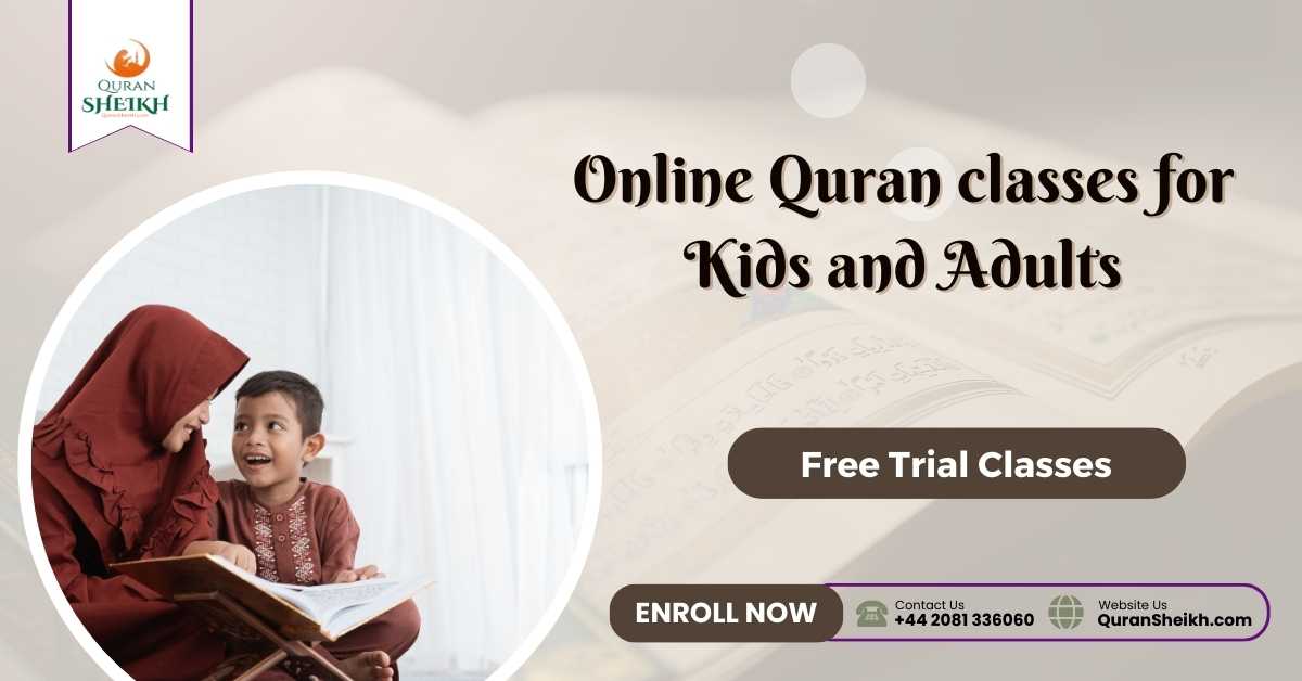 Online quran classes for kids and adults