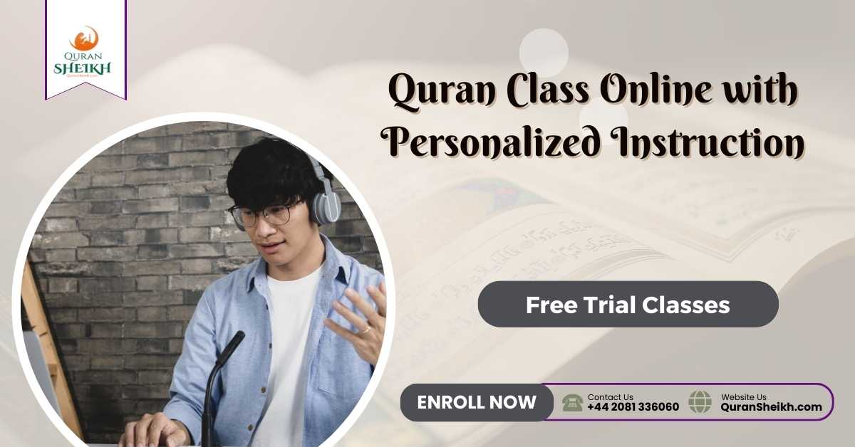 Quran Class Online with Personalized Instruction