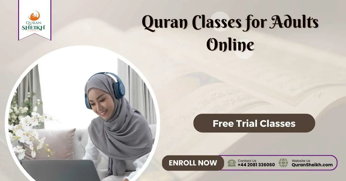 Quran classes for adults online