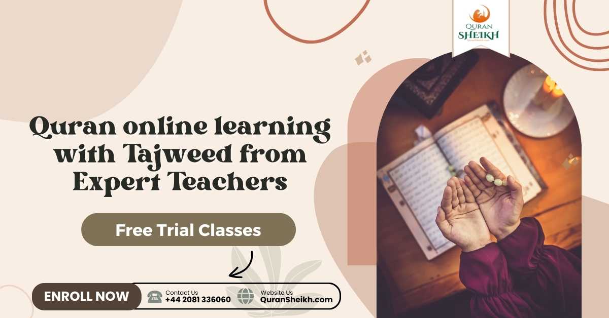 Quran online learning with Tajweed from Expert Teachers