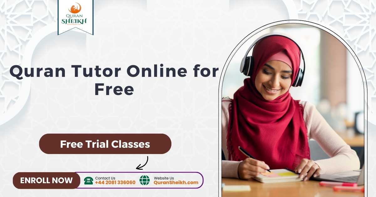 Quran tutor online for free