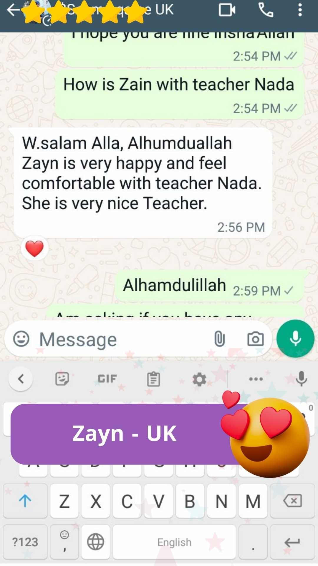 Zayn UK WhatsApp Review