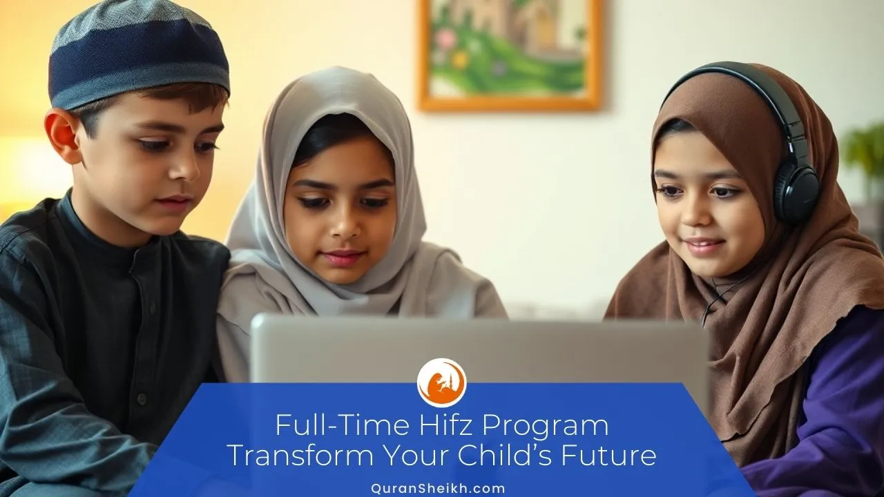 Full-Time Hifz Program for Kids - Intensive Quran Memorization