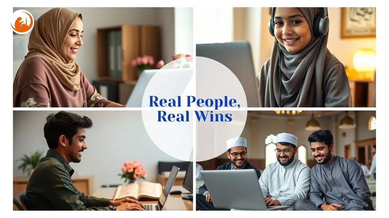 Real People, Real Wins in Our Part-Time Hifz Program Part-Time Hifz Success Stories - Real Student Achievements