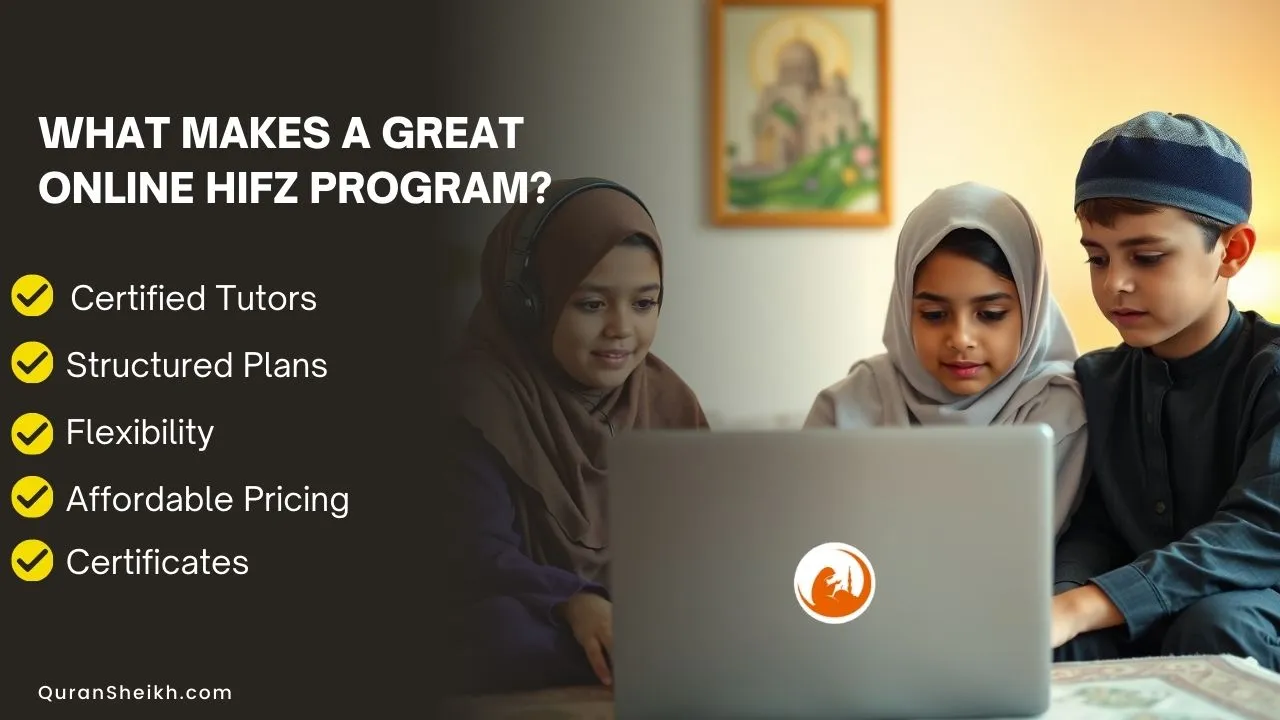 What Makes a Great Online Hifz Program? 5 Must-Have Features Essential Features of Quality Online Hifz Programs