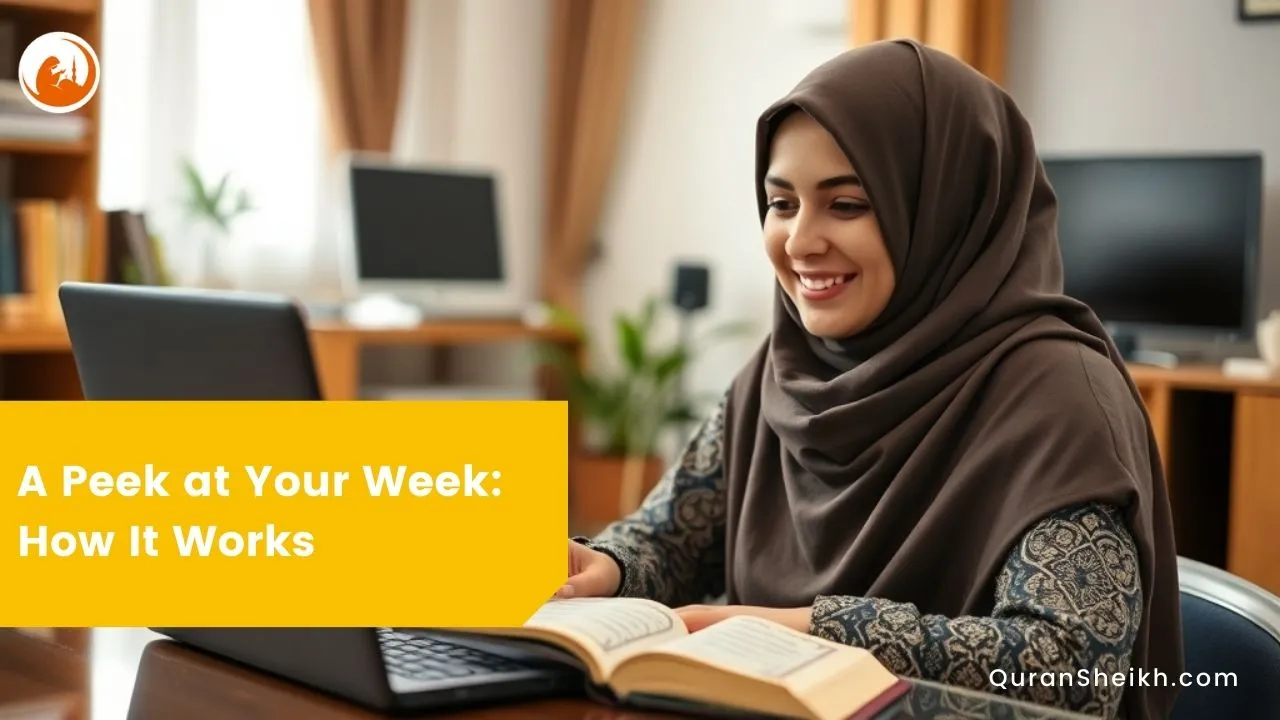 Your Part-Time Hifz Week | Sample Schedule & Learning Flow Part-Time Hifz Weekly Schedule - Balanced Quran Memorization Routine