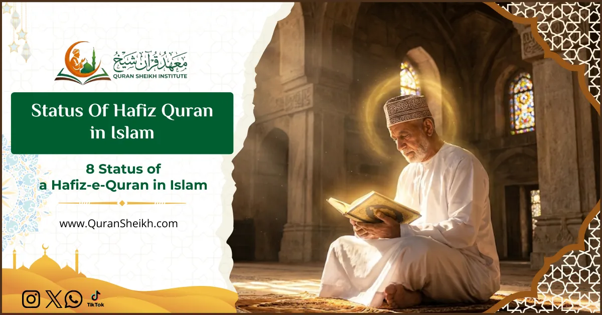 Status Of Hafiz Quran in Islam