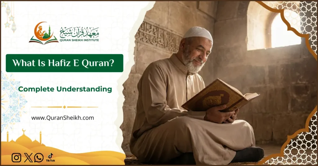 What Is Hafiz E Quran Complete Understanding