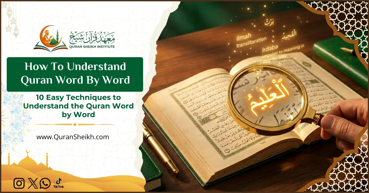 How To Understand Quran Word By Word 1 How To Understand Quran Word By Word