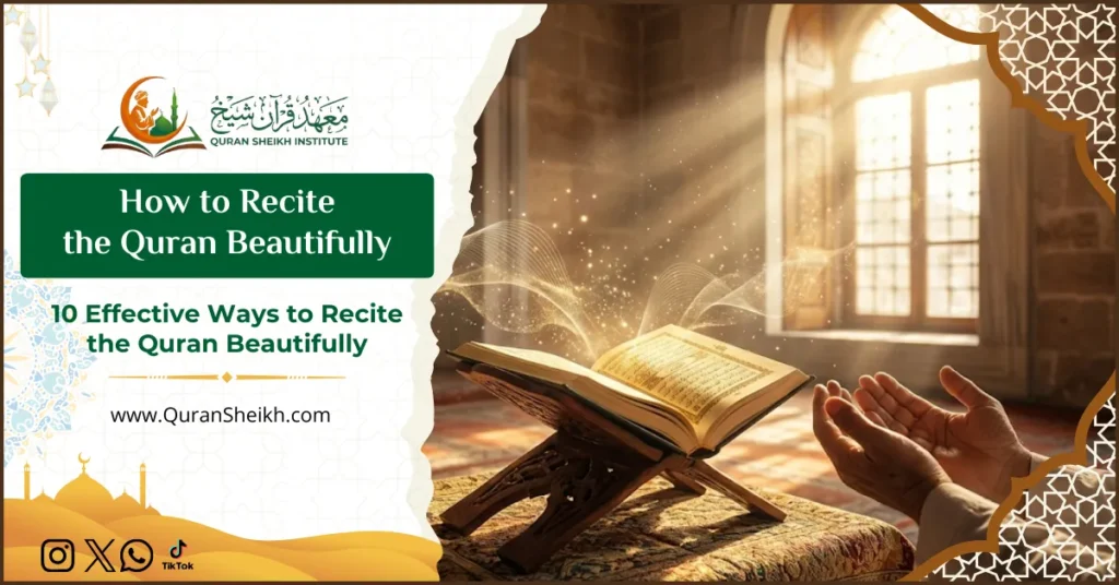 How to Recite the Quran Beautifully 2 How to Recite the Quran Beautifully