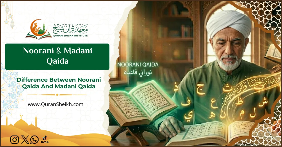 Difference Between Noorani Qaida And Madani Qaida 1 Difference Between Noorani Qaida And Madani Qaida