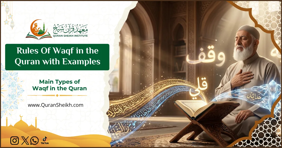 Rules Of Waqf in the Quran with Examples