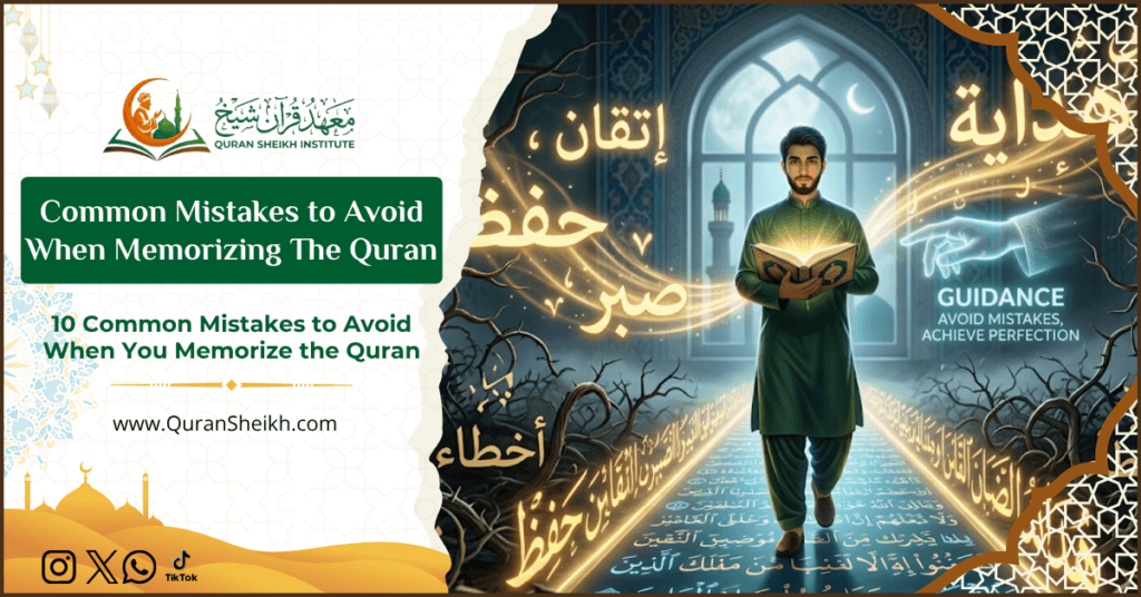 Common Mistakes to Avoid When Memorizing The Quran