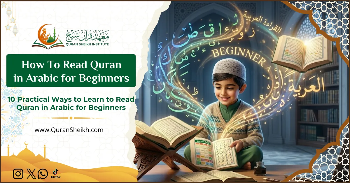 How To Read Quran in Arabic for Beginners