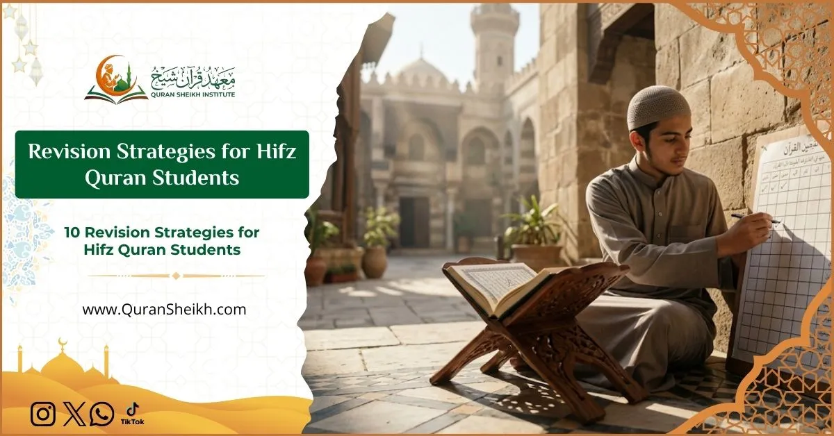 Revision Strategies for Hifz Quran Students 1 Revision Strategies for Hifz Quran Students