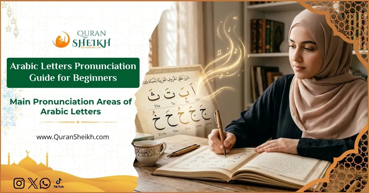 Arabic Letters Pronunciation Guide for Beginners
