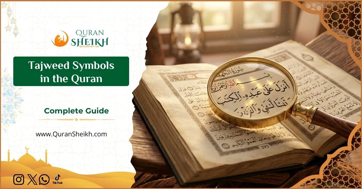 Tajweed Symbols in the Quran - Complete Guide 1 Tajweed Symbols in the Quran