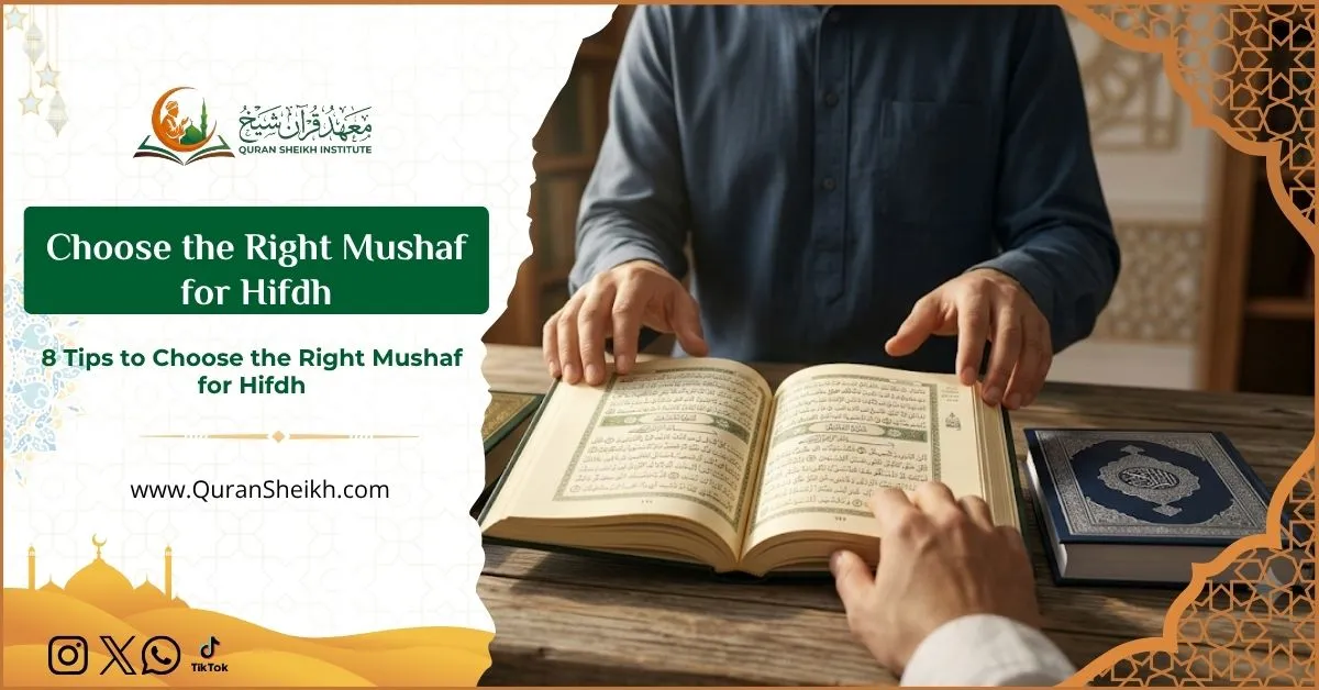 8 Tips to Choose the Right Mushaf for Hifdh