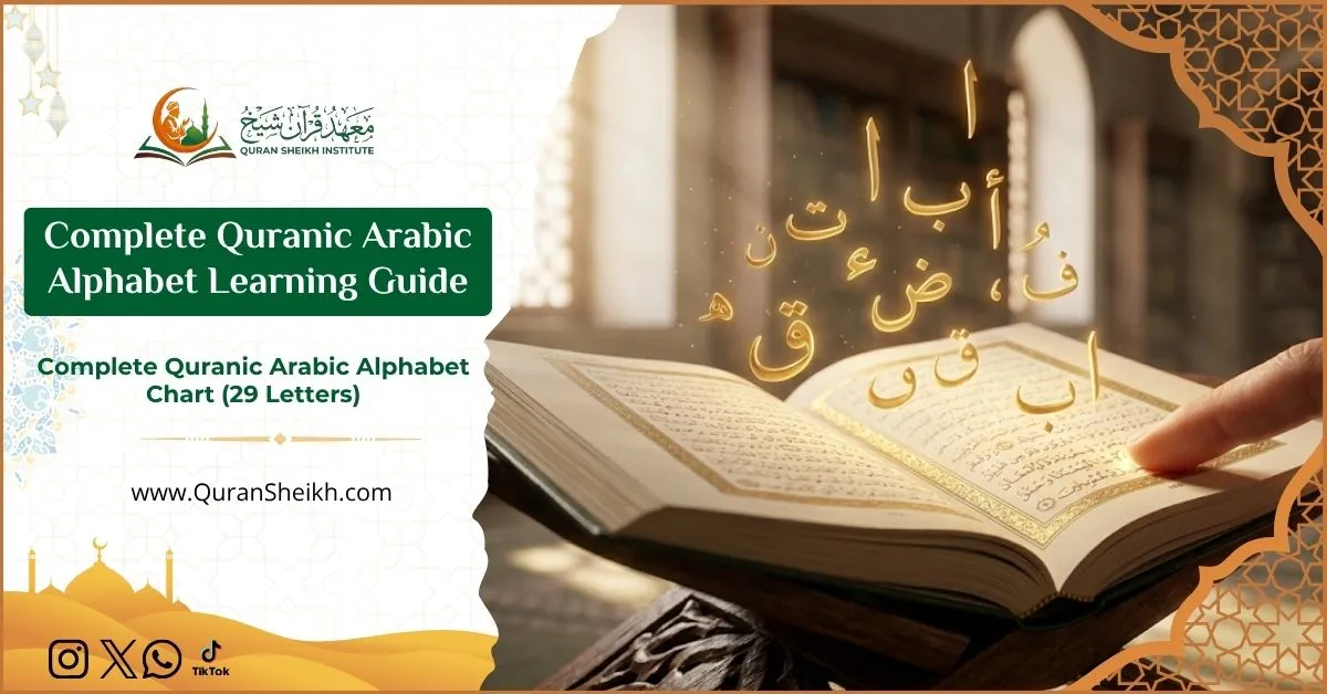 Complete Quranic Arabic Alphabet Learning Guide