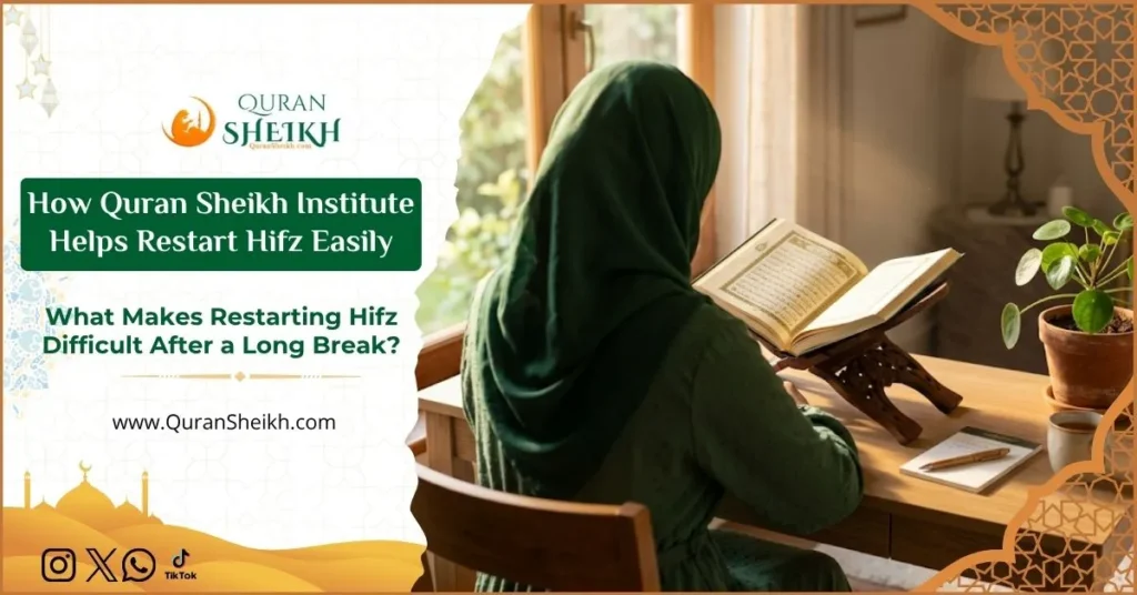 How Quran Sheikh Institute Helps Restart Hifz Easily