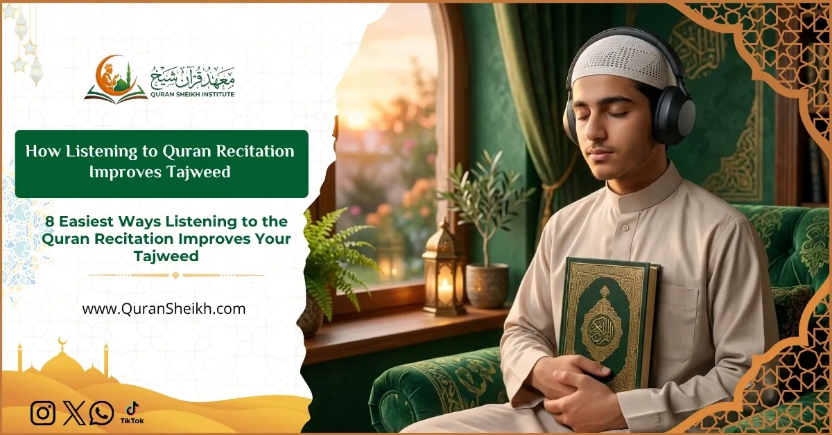 How Listening to Quran Recitation Improves Tajweed