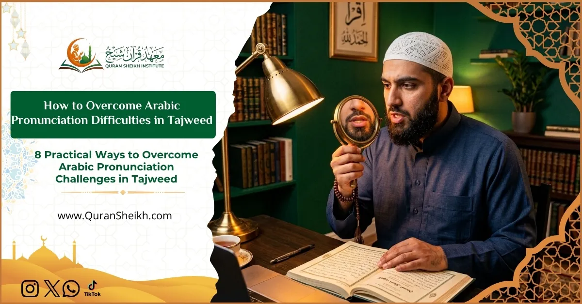 How to Overcome Arabic Pronunciation Difficulties in Tajweed